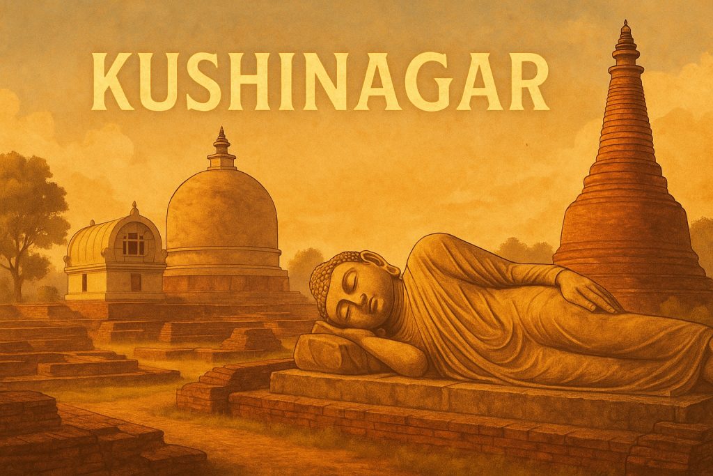Kushinagar history, Mahaparinirvana, Buddha