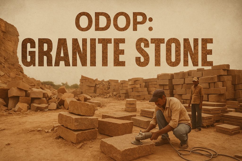 ODOP of Mahoba Granite stones